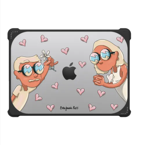 Lost in Happiness | MacBook Pro 14-inch (M1 - M5) / MacBook Bounce Case / Black | Image 2