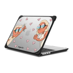 Lost in Happiness | MacBook Pro 14-inch (M1 - M5) / MacBook Bounce Case / Black | Image 1