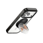 Lost in Happiness | Snappy Grip Stand / Snappy Mirror Grip Stand MagSafe Compatible / Silver | Image 3