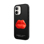 Face of Mae West Which can be used as a Surrealist Apartment (c. 1974) Case | iPhone 16 Plus / Impact Case MagSafe Compatible / Matte Black | Image 2