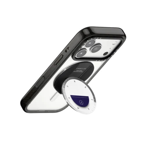 RETEM03 Label Snappy Grip Stand | Snappy Grip Stand / Snappy Mirror Grip Stand MagSafe Compatible / Silver | Image 3