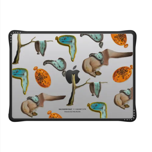 The Persistence of Memory (1931) Laptop Case | MacBook Pro 14-inch (M1 - M5) / MacBook Impact Case / Black | Image 2
