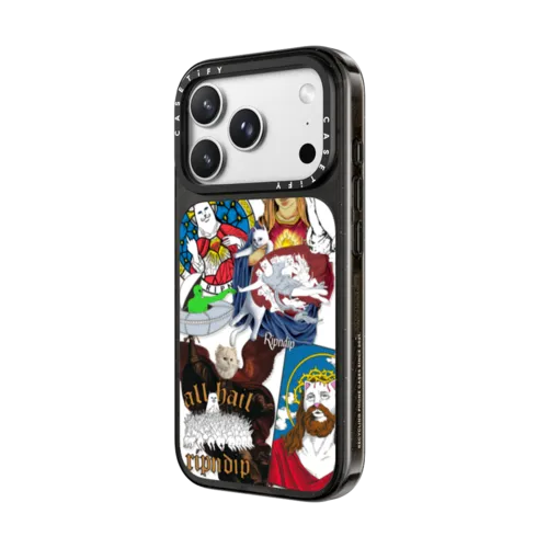 RIPNDIP Stickermania Case | iPhone 18 Pro Max / Impact Case MagSafe Compatible - Glossy / Glossy Black | Image 2