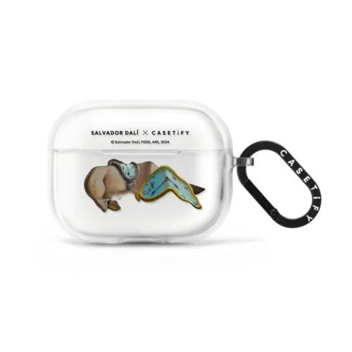 The Persistence of Memory (1931)  Earbuds Case | AirPods Pro 2 / Earbuds Impact Case / Frost | Image 1