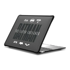 The Caped Crusader™ Laptop Case | MacBook Air 13-inch (M1 / Intel) / MacBook Impact Case / Black | Image 1