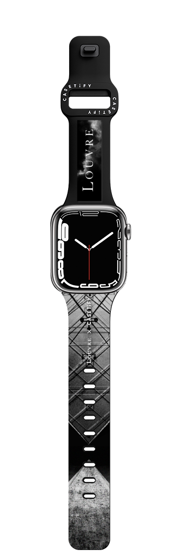 Pyramide Watchband | Apple Watch Series 7-9 (45mm) / Impact Band / Black | Image 1