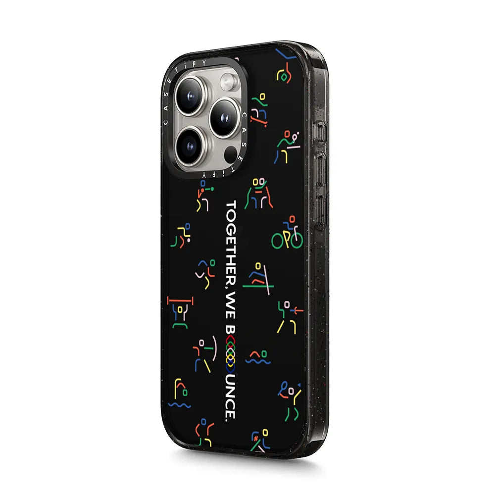 Team CASETiFY Pattern Case - Black