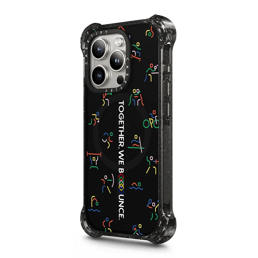 Team CASETiFY Pattern Case - Black