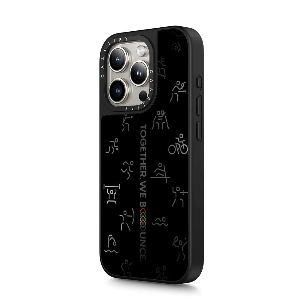 Team CASETiFY Pattern Case - Black Mirror