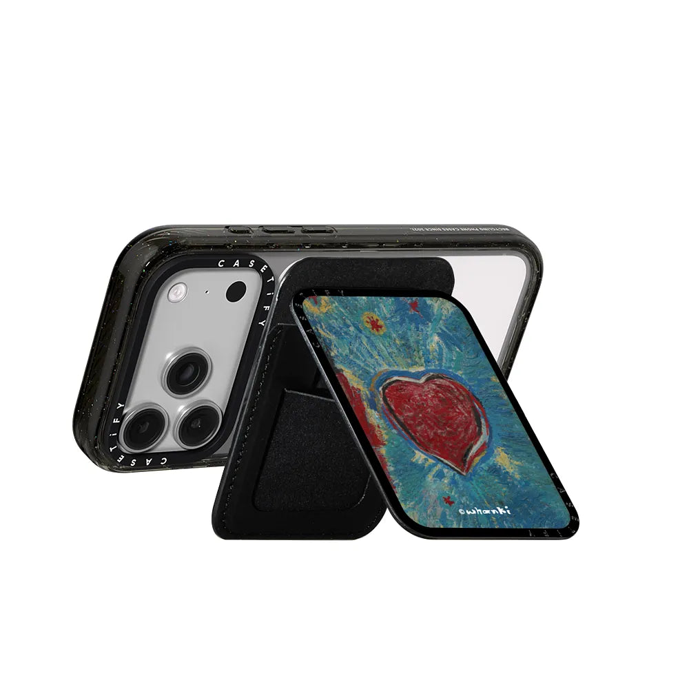 Whanki Sacred Heart Snappy Cardholder Stand