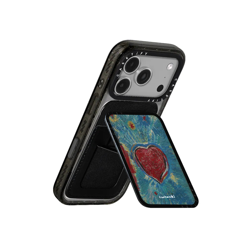 Whanki Sacred Heart Snappy Cardholder Stand