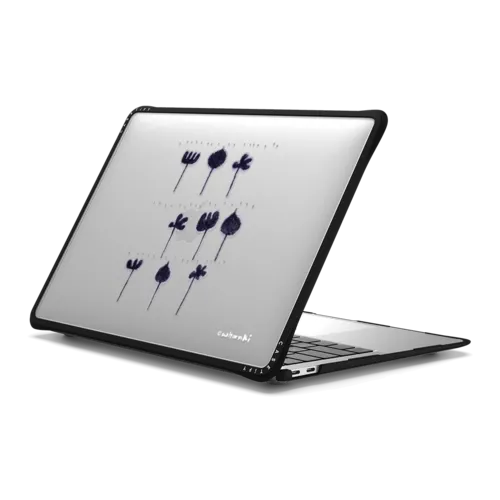 Whanki Drawing Laptop Case | MacBook Air 13-inch (M1 / Intel) / MacBook Impact Case / Black | Image 1