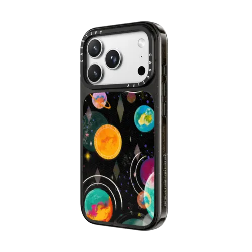 Intergalactic by Grace Andersson | iPhone 18 Pro Max / Impact Case MagSafe Compatible - Glossy / Glossy Black | Image 2