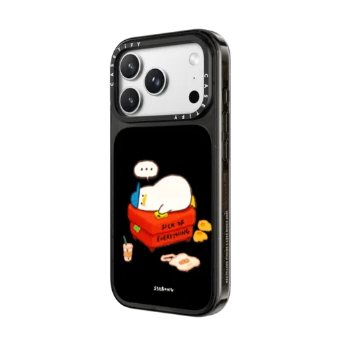 Duck on the couch | iPhone 18 Pro Max / Impact Case MagSafe Compatible - Glossy / Glossy Black | Image 2