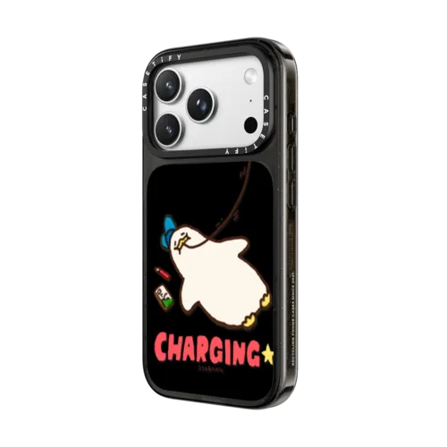 CHARGING- | iPhone 18 Pro Max / Impact Case MagSafe Compatible - Glossy / Glossy Black | Image 2