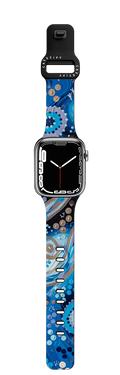 Deep as the Ocean | Apple Watch Series 7-9 (45mm) / Impact Band / Black | Image 1