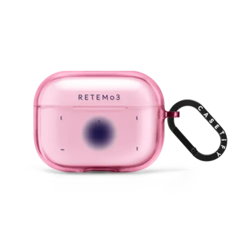 RETEM03 Light Halo Earbuds Case (Purple) | AirPods Pro 2 / Earbuds Impact Case / Pink Fizz | Image 1
