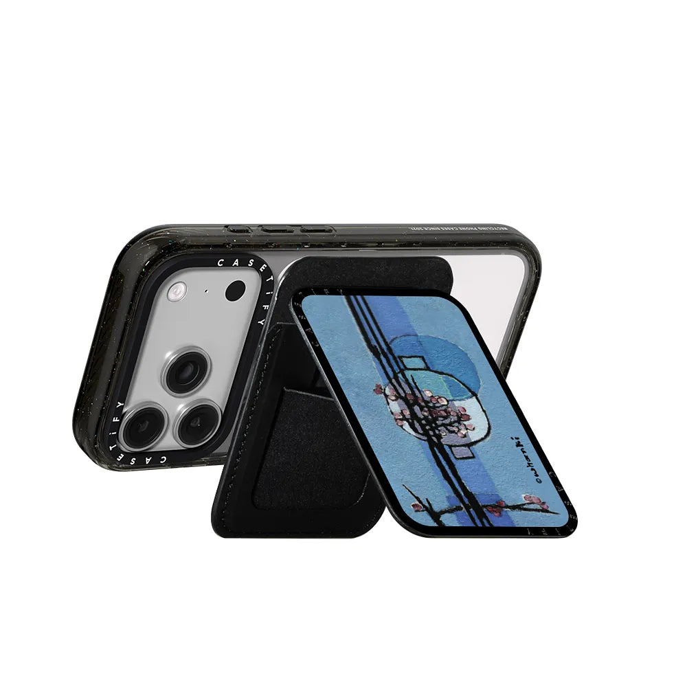 Whanki Moon Jar Snappy Cardholder Stand