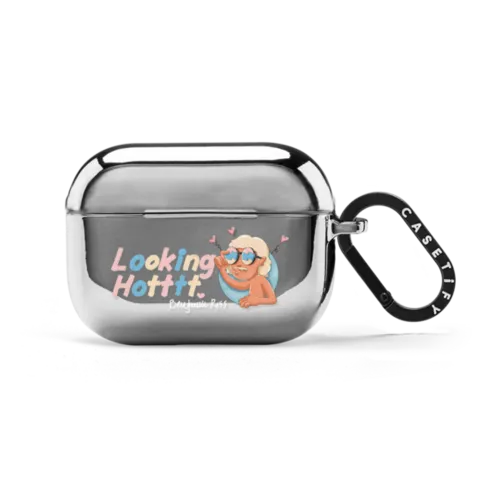 Smitten | AirPods Pro 2 / Earbuds Mirror Case / Silver | Image 1