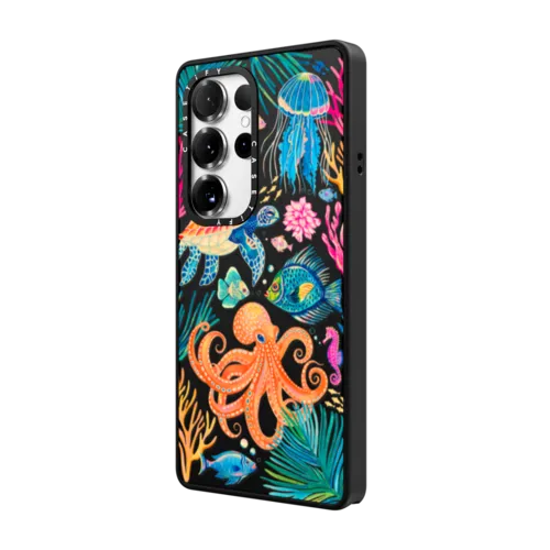 Under the Sea 2 by Grace Andersson | Galaxy S25 Ultra / Impact Magnetic Case / Matte Black | Image 2