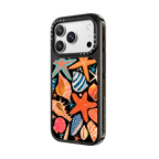Sea Shells by Grace Andersson | iPhone 18 Pro Max / Impact Case MagSafe Compatible - Glossy / Glossy Black | Image 2
