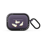 three ducks | AirPods Pro 2 / Earbuds Bounce Case / Matte Deep Purple | Image 1