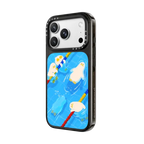 POOL time | iPhone 18 Pro Max / Impact Case MagSafe Compatible - Glossy / Glossy Black | Image 2
