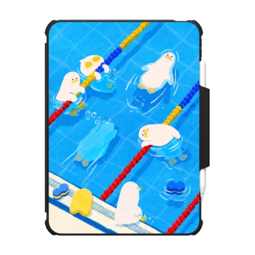 POOL time | iPad Pro 11-inch (M4/M5) / iPad Impact Folio Case / Black | Image 1