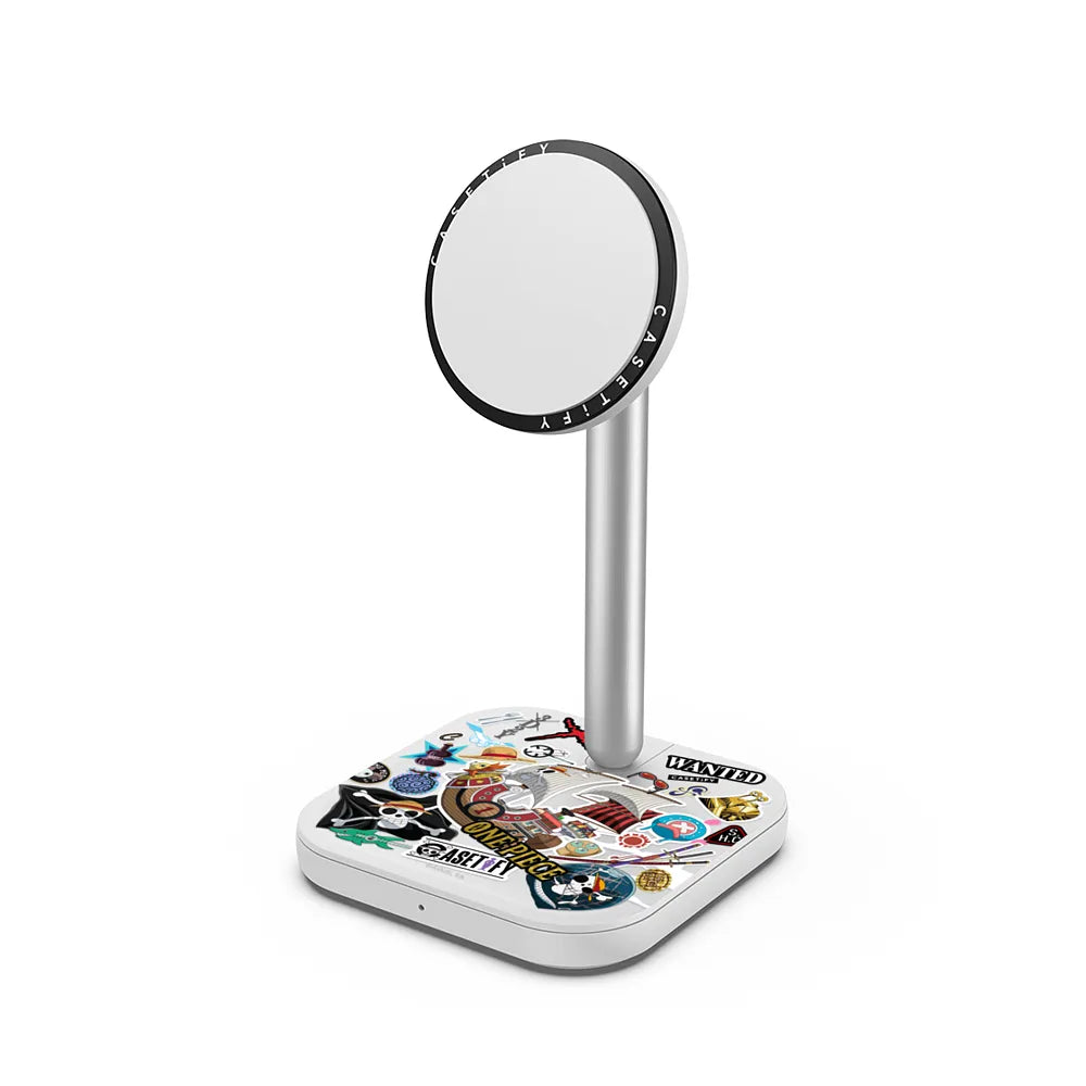 ONE PIECE 25th Straw Hat Crew Sticker 2-in-1 Charging Stand