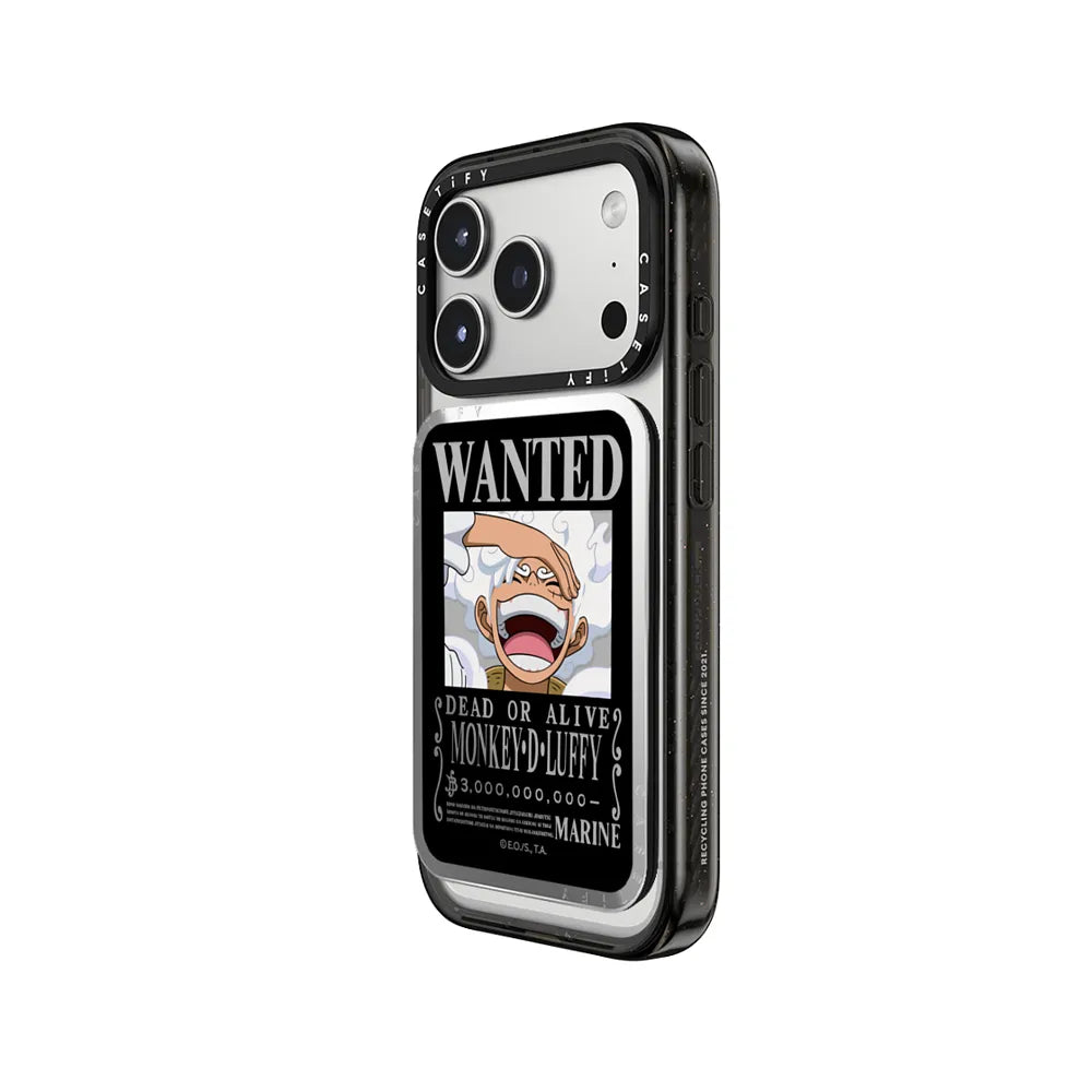 WANTED Luffy Snappy Cardholder Stand