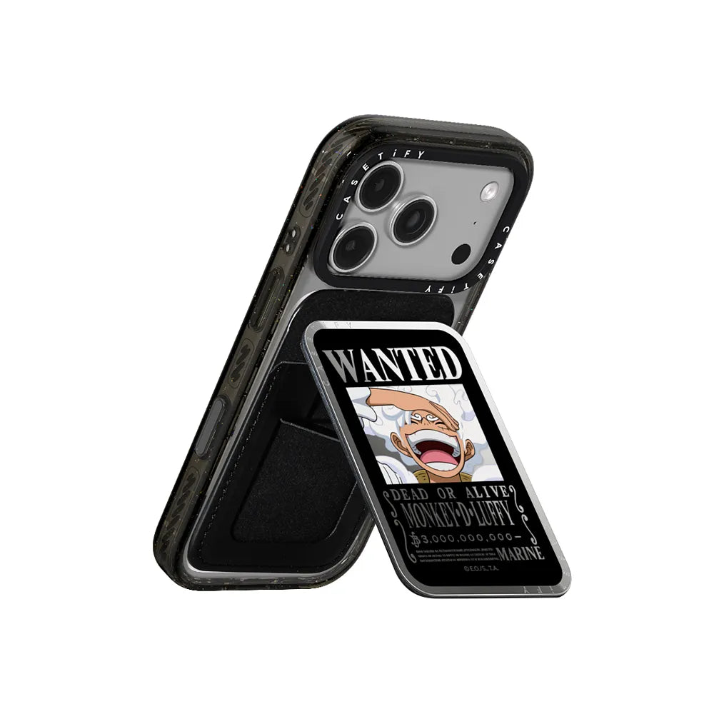 WANTED Luffy Snappy Cardholder Stand