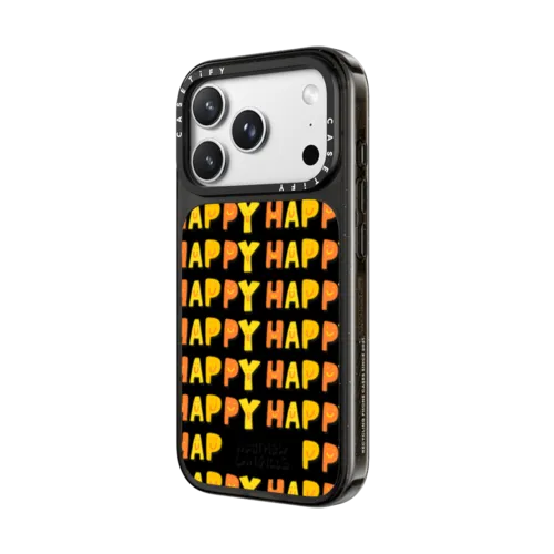 Happy | iPhone 18 Pro Max / Impact Case MagSafe Compatible - Glossy / Glossy Black | Image 2