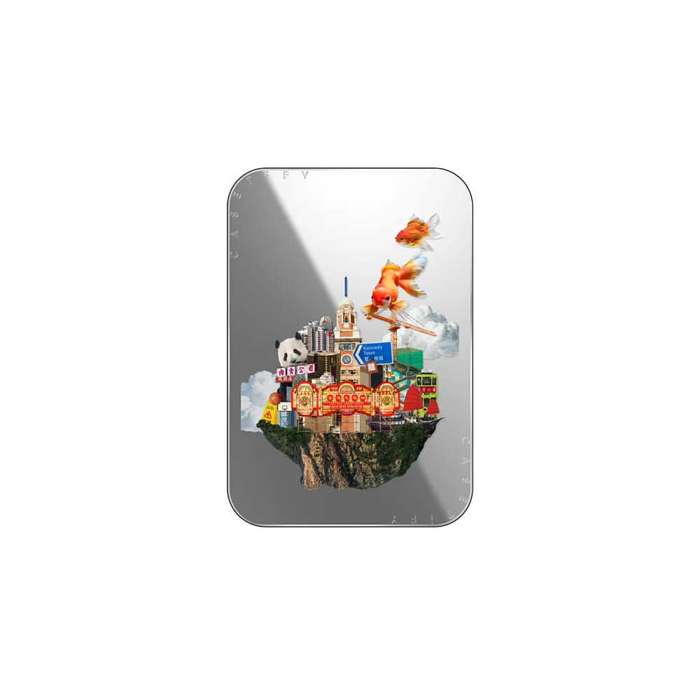 HK Collage - Goldfish Cardholder Stand