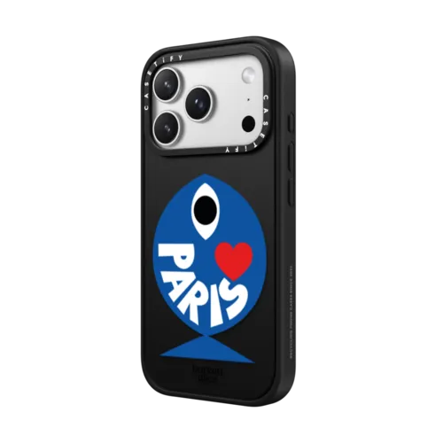 Alice Bureau - Poisson | iPhone 17 Pro Max / Impact Case MagSafe Compatible / Matte Black | Image 2