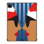 Alice Bureau - Nageuses | iPad Pro 12.9-inch (5th/6th gen) / iPad Impact Case / Black | Image 1