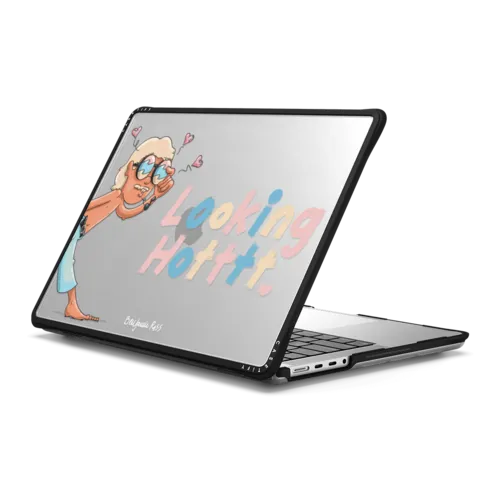 Smitten | MacBook Pro 14-inch (M1 - M5) / MacBook Impact Case / Black | Image 1