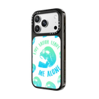 Live Laugh Leave - Blue | iPhone 18 Pro Max / Impact Case MagSafe Compatible - Glossy / Glossy Black | Image 2