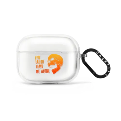 Live Laugh Leave | AirPods Pro 2 / Earbuds Impact Case / Frost | Image 1
