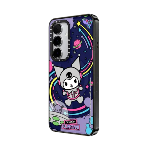 Kuromi Astro Voyage Case | Galaxy S25 / Impact Magnetic Case / Black | Image 2