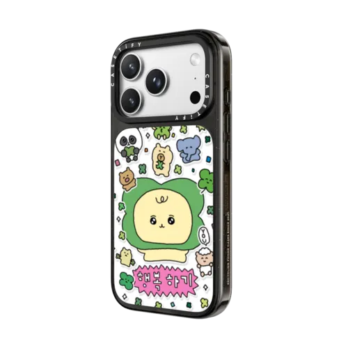 Be Happy! | iPhone 18 Pro Max / Impact Case MagSafe Compatible - Glossy / Glossy Black | Image 2
