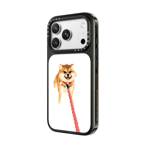 Stubborn Shiba Inu | iPhone 18 Pro Max / Impact Case MagSafe Compatible - Glossy / Glossy Black | Image 2