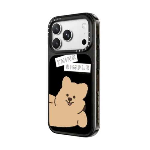 Think simple KKOTKA | iPhone 18 Pro Max / Impact Case MagSafe Compatible - Glossy / Glossy Black | Image 2