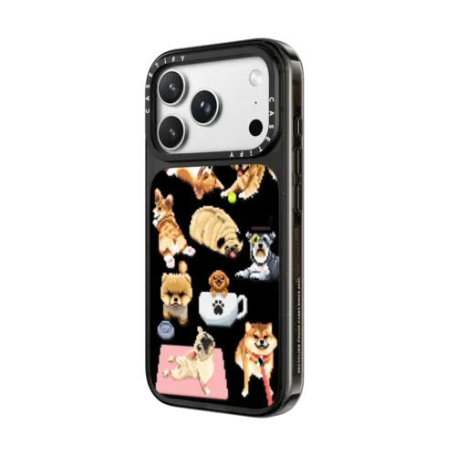 Celebrating International Dog Day! | iPhone 18 Pro Max / Impact Case MagSafe Compatible - Glossy / Glossy Black | Image 2
