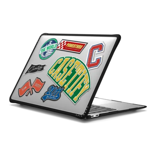 Casetify University | MacBook Air 13-inch (M1 / Intel) / MacBook Impact Case / Black | Image 1