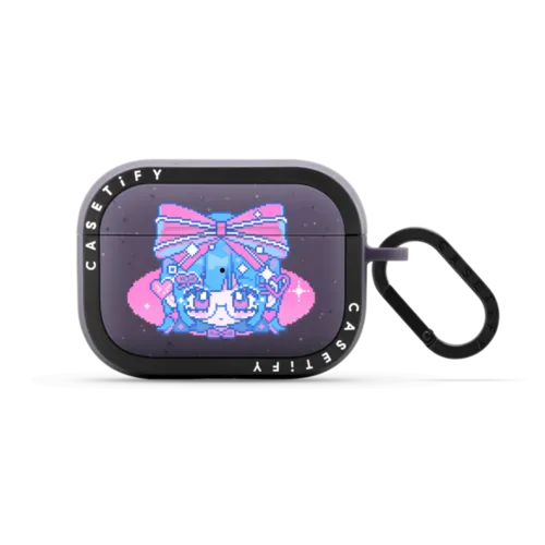 Kirakira Love-1 | AirPods Pro 2 / Earbuds Bounce Case / Matte Deep Purple | Image 1