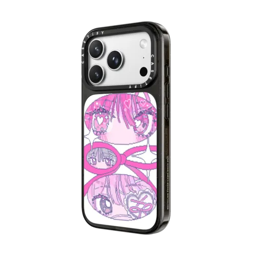 Ribbons And Love | iPhone 18 Pro Max / Impact Case MagSafe Compatible - Glossy / Glossy Black | Image 2