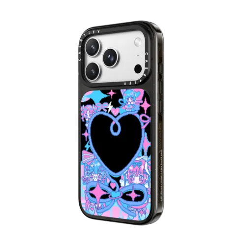 Connect To Love | iPhone 18 Pro Max / Impact Case MagSafe Compatible - Glossy / Glossy Black | Image 2