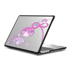 Ribbons And Love | MacBook Pro 14-inch (M1 - M5) / MacBook Impact Case / Black | Image 1