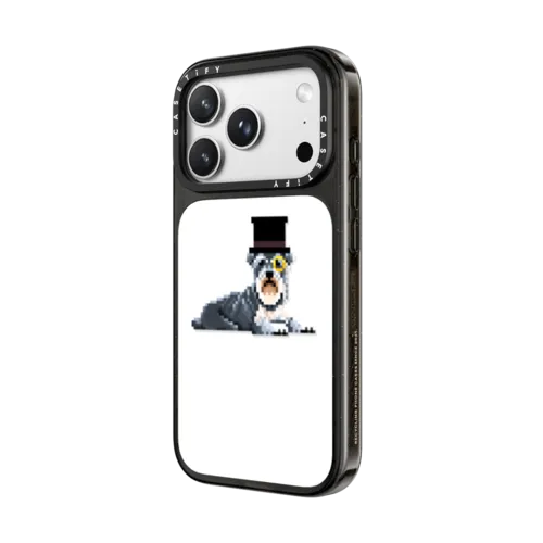 The Distinguished Gentleman | iPhone 18 Pro Max / Impact Case MagSafe Compatible - Glossy / Glossy Black | Image 2