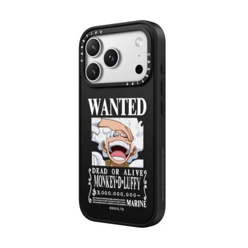 WANTED Luffy Case (Matte Black) | iPhone 17 Pro Max / Impact Case MagSafe Compatible / Matte Black | Image 2